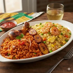 Jollof & Fried rice