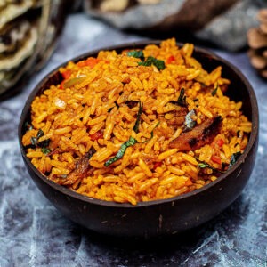 Available on Wednesday only. Flavourful Native Rice, prepared in a traditional style that sets it apart from standard rice dishes.